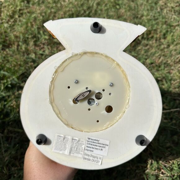 Rare 1991 Beauty and the Beast Snow Globe Library with Working‎ Music Box - Picture 10 of 12